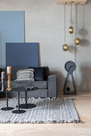 Handwoven Woolen Strands Carpet 5' x 8' | Zuiver Frills | Oroa.com