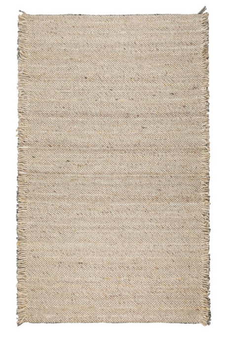 Handwoven Woolen Strands Carpet 5' x 8' | Zuiver Frills | Oroa.com
