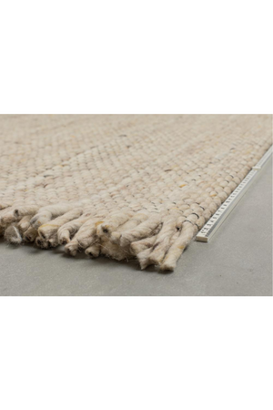 Handwoven Woolen Strands Carpet 5' x 8' | Zuiver Frills | Oroa.com