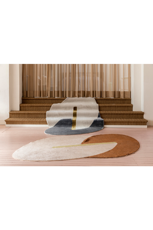Organic Shaped Woven Rug 5' x 8' | Zuiver Phila | OROA.com