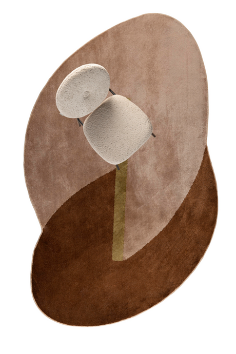 Organic Shaped Woven Rug 5' x 8' | Zuiver Phila | OROA.com