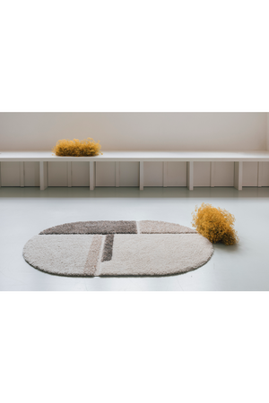 Woven Neutral Area Rug | Zuiver Zest | OROA.com