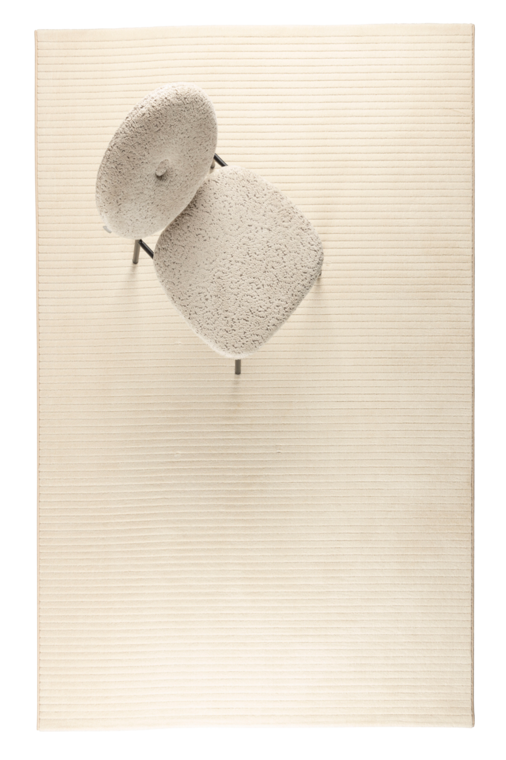 Cream Minimalist Carpet | Zuiver Shore | OROA.com