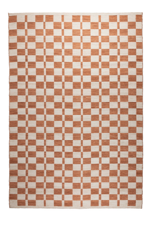 Handwoven Patterned Rug 5' x 7'5" | Zuiver Checker | OROA.com