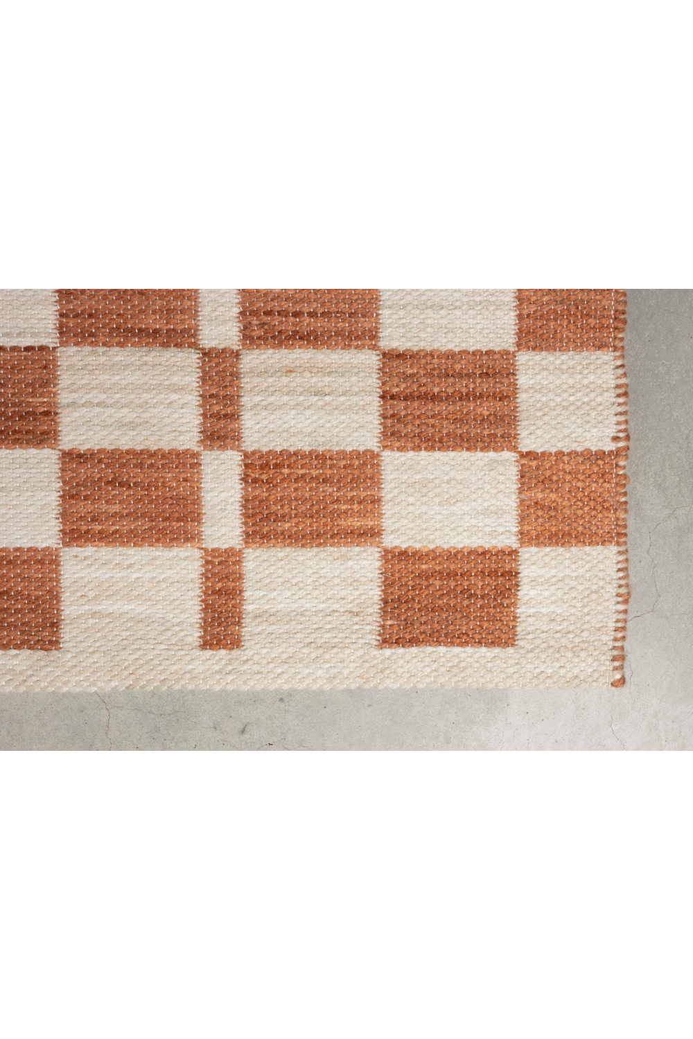 Handwoven Patterned Rug 5' x 7'5" | Zuiver Checker | OROA.com