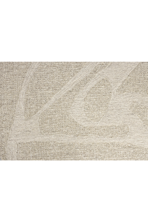 Organic-Shaped Wool Rug 5' x 7'5" | Zuiver Forms | OROA.com