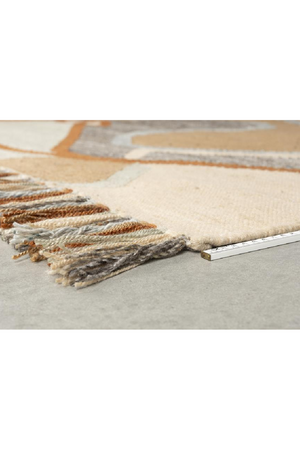 Hand-woven Fringed Carpet 5' x 8' | Zuiver Saigon | OROA.com