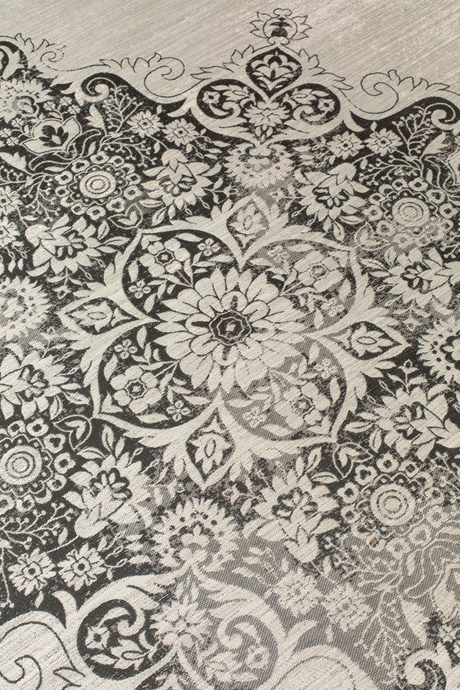 Round Vintage Outdoor Rug | Zuiver Coventry | OROA.com