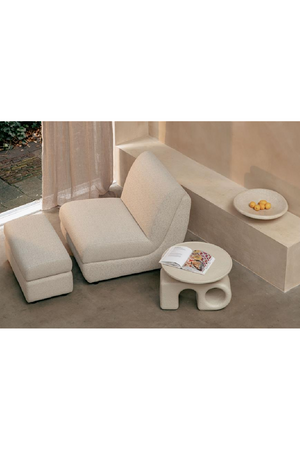 Off-White Outdoor Lounge Chair | Zuiver Mississippi | OROA.com