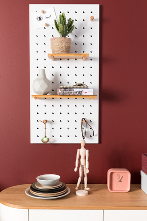 Bamboo Wood Pegboard | Zuiver Bundy | Oroa.com