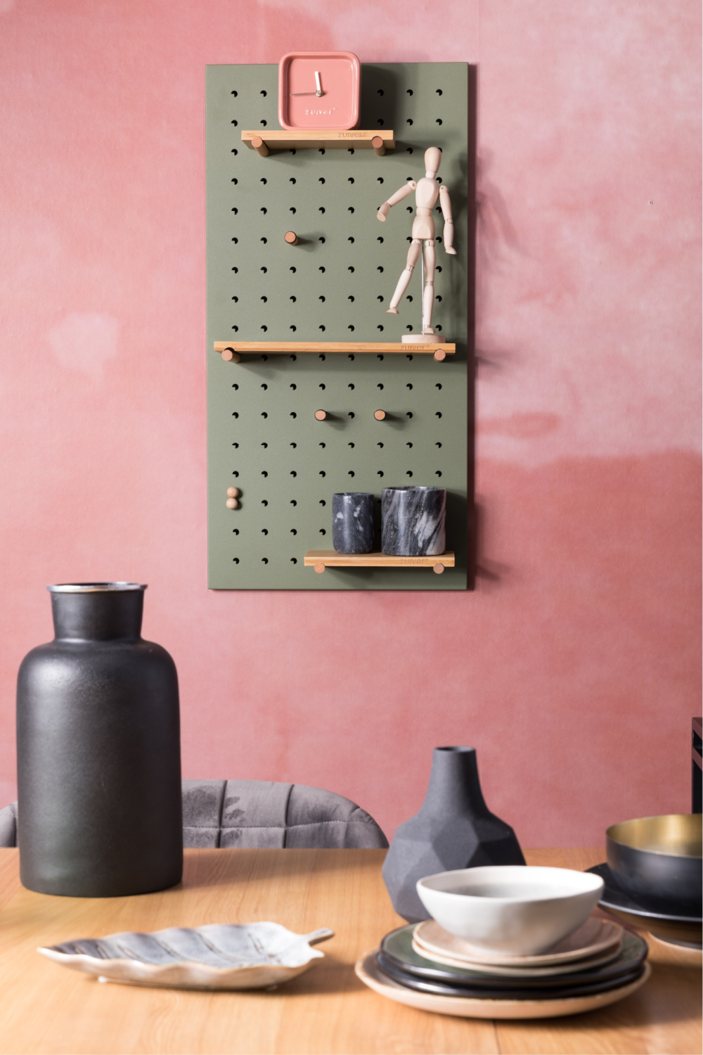 Bamboo Wood Pegboard | Zuiver Bundy | Oroa.com