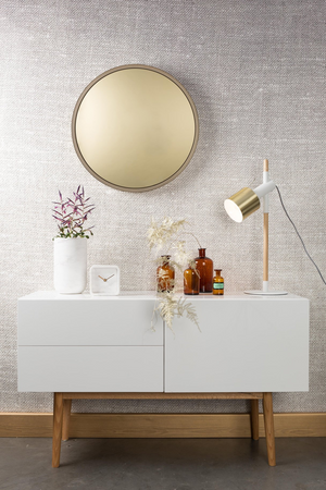 Cylindrical Marble Vase | Zuiver Fajen | Oroa.com