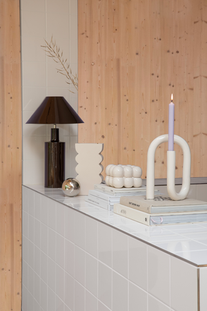 Aluminum Modern Candle Holder L | Zuiver Tubo | OROA.com