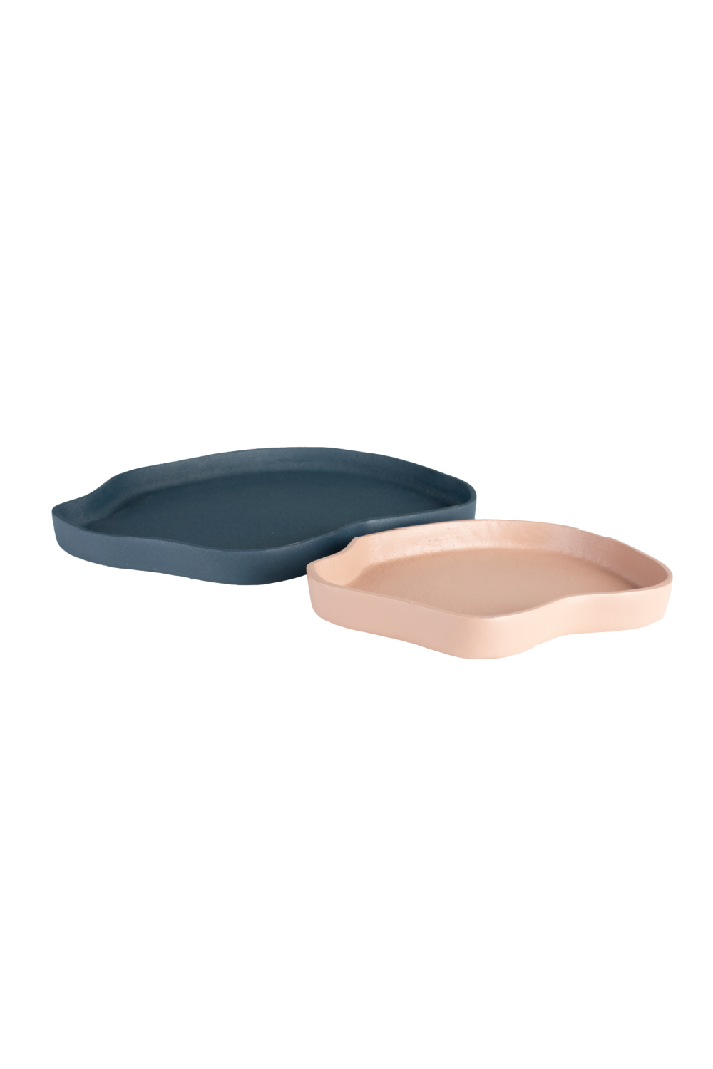 Organic-Shaped Matte Trays (2) | Zuiver Revolt | OROA.com