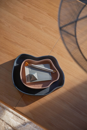 Organic-Shaped Matte Trays (2) | Zuiver Revolt | OROA.com