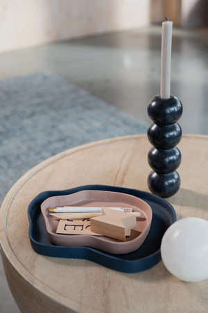 Organic-Shaped Matte Trays (2) | Zuiver Revolt | OROA.com