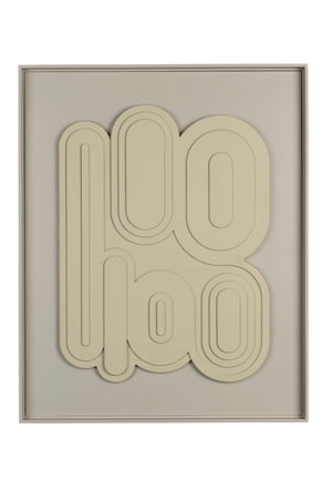 Gypsum Modern Wall Art | Zuiver August | OROA.com