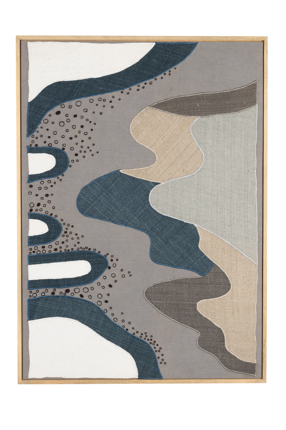 Abstract Fabric Wall Art | Zuiver Coastal | OROA.com