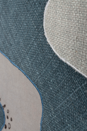 Abstract Fabric Wall Art | Zuiver Coastal | OROA.com