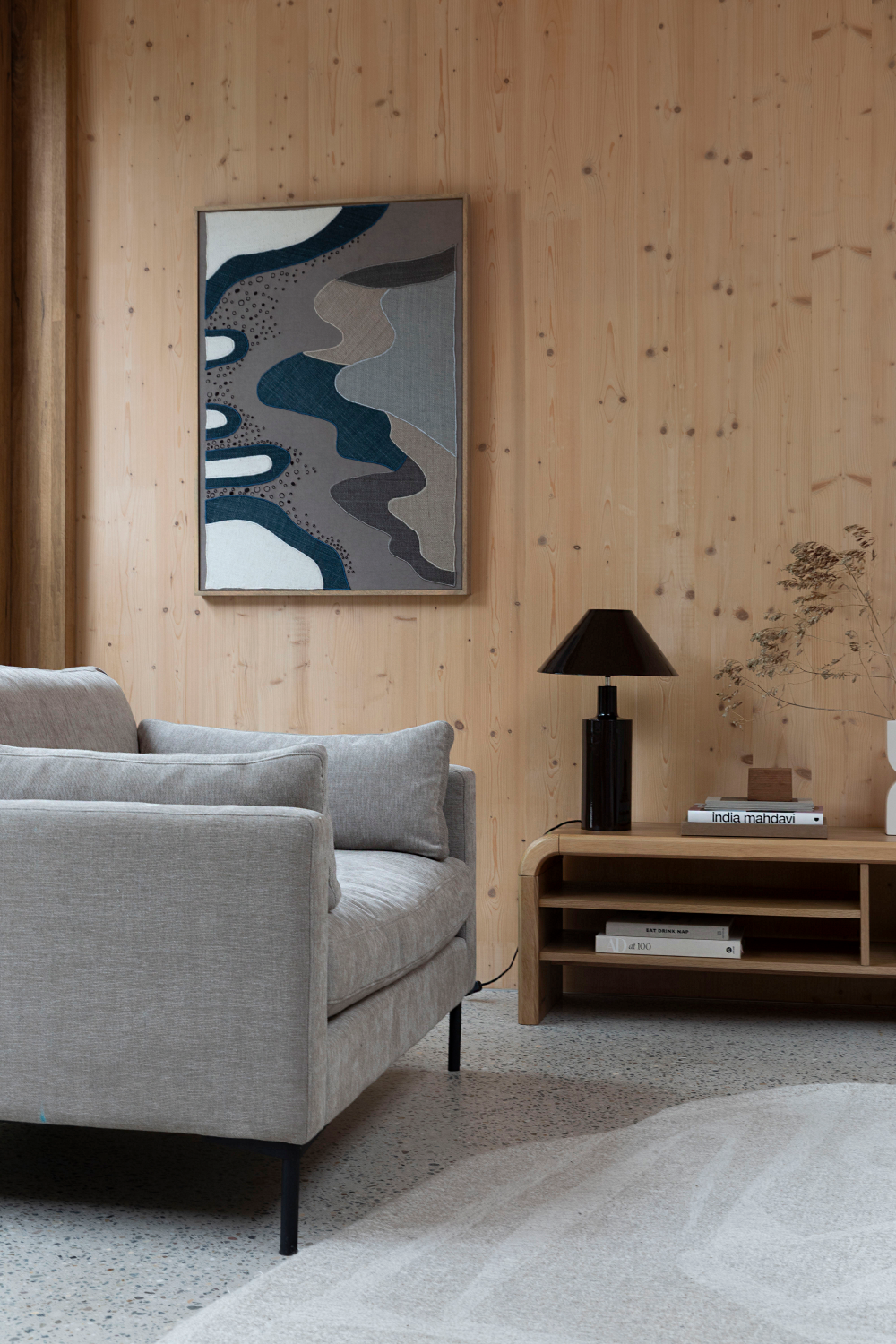 Abstract Fabric Wall Art | Zuiver Coastal | OROA.com