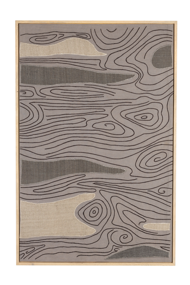 Neutral-Toned Abstract Wall Art | Zuiver Shallow | OROA.com