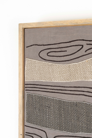 Neutral-Toned Abstract Wall Art | Zuiver Shallow | OROA.com