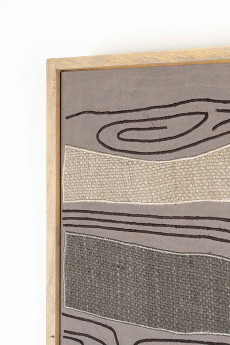 Neutral-Toned Abstract Wall Art | Zuiver Shallow | OROA.com