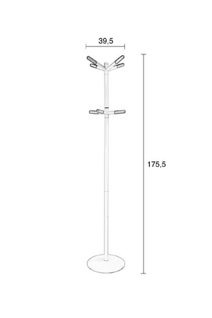 White Tree Coat Rack | Zuiver Wooden Tip | OROA TRADE