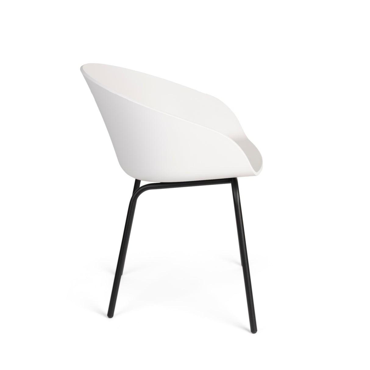   Modern European furniture - Curved Molded Dining Armchairs (2) - www.oroa.com | Oroa.com