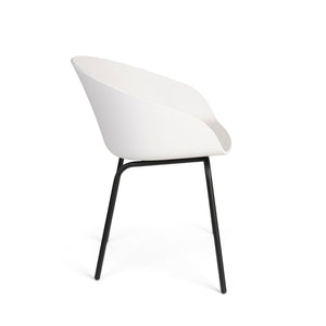   Modern European furniture - Curved Molded Dining Armchairs (2) - www.oroa.com | Oroa.com