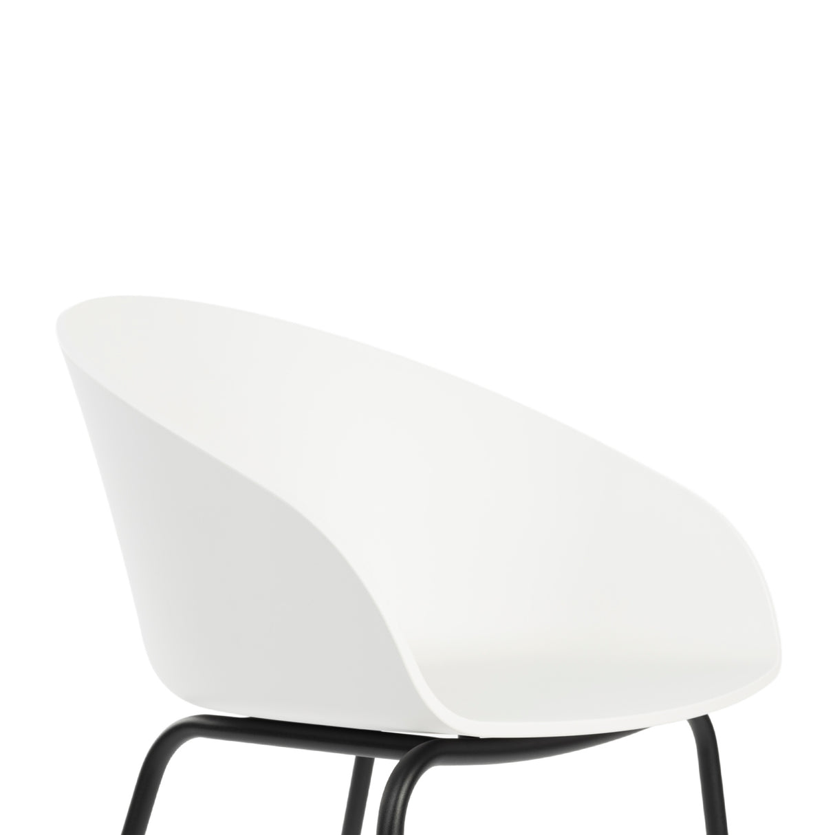   Modern European furniture - Curved Molded Dining Armchairs (2) - www.oroa.com | Oroa.com
