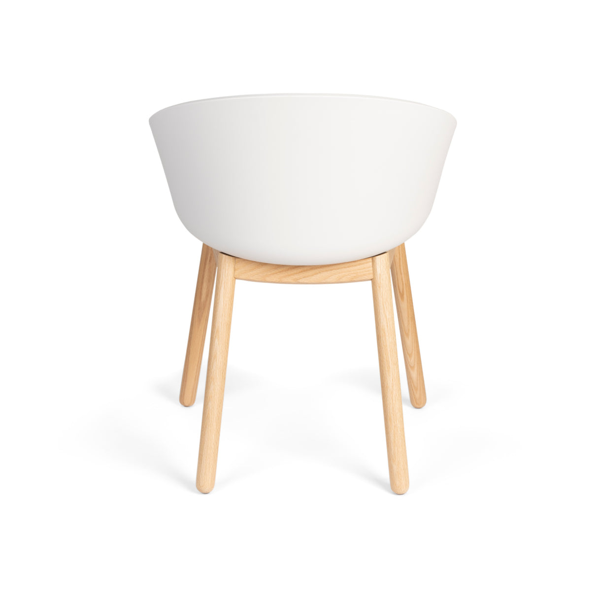   Modern European furniture - Oak Legged Molded Dining Armchairs (2) - www.oroa.com | Oroa.com