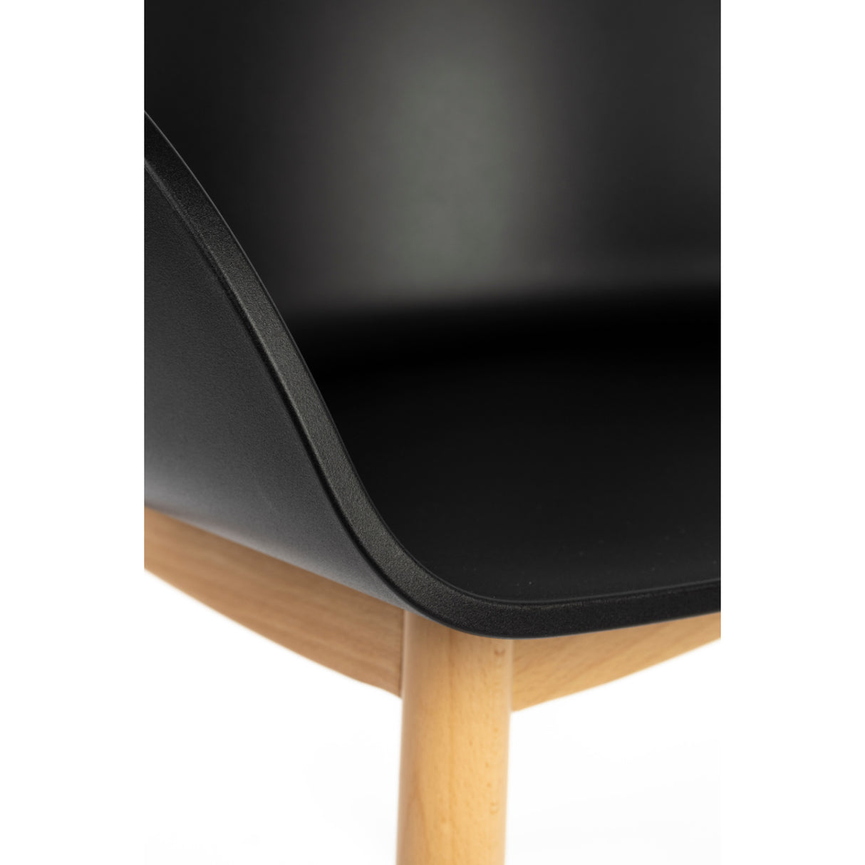   Modern European furniture - Oak Legged Molded Dining Armchairs (2) - www.oroa.com | Oroa.com