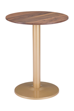 Brown Wooden Bistro Table | OROA Modern Alto | Oroa.com