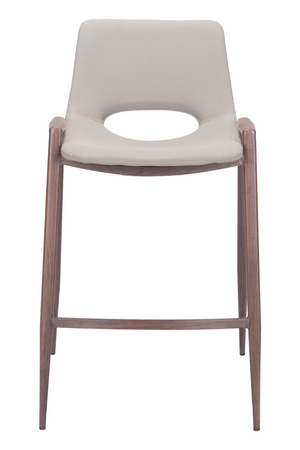 Leather Counter Stools (2) | OROA Modern Desi | Oroa.com