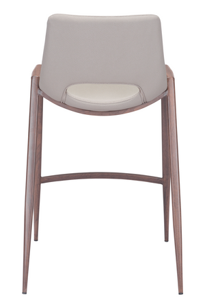 Leather Counter Stools (2) | OROA Modern Desi | Oroa.com