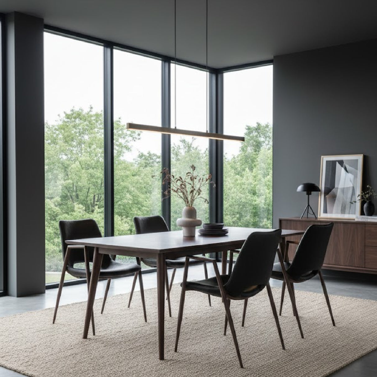 Leather Dining Chairs (2) | OROA Modern Desi | Oroa.com