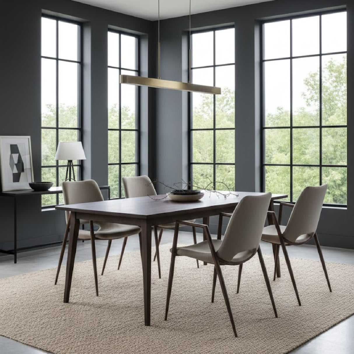 Leather Dining Chairs (2) | OROA Modern Desi | Oroa.com