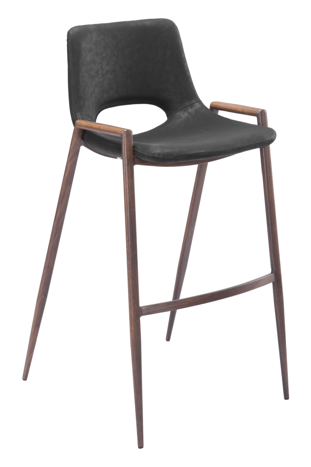 Leather Bar Stools (2) | OROA Modern Desi | Oroa.com