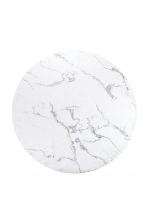 Round Marble Print Dining Table | OROA Modern Amiens | Oroa.com