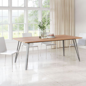 Wooden Rectangular Dining Table | OROA Modern Perpignan | Oroa.com