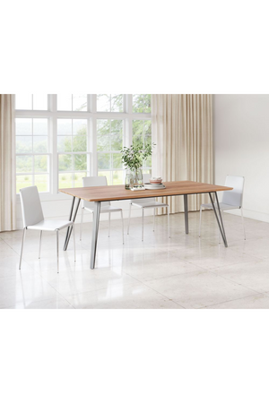Wooden Rectangular Dining Table | OROA Modern Perpignan | Oroa.com