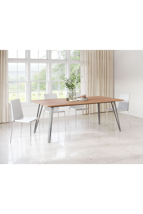 Wooden Rectangular Dining Table | OROA Modern Perpignan | Oroa.com