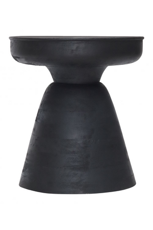 Black Mango Wood Side Table | OROA Modern Sage | Oroa.com