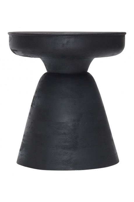 Black Mango Wood Side Table | OROA Modern Sage | Oroa.com