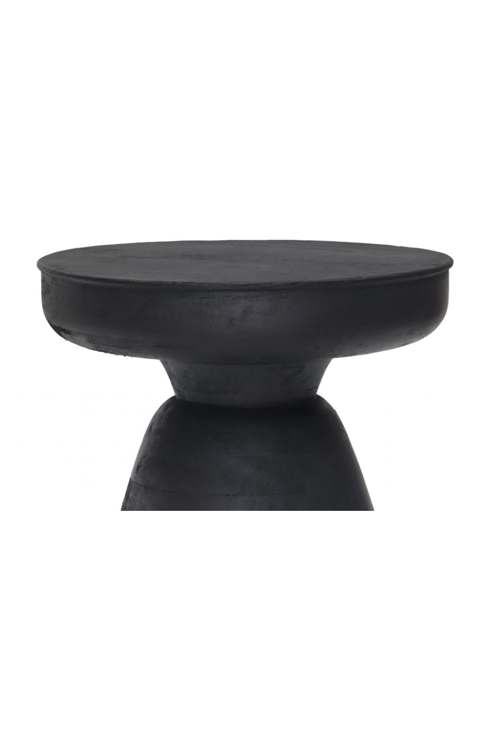 Black Mango Wood Side Table | OROA Modern Sage | Oroa.com