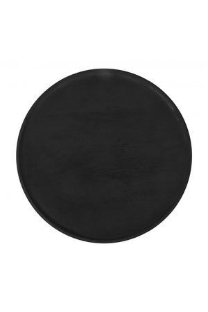 Black Minimalist Wooden Side Table | OROA Modern Omni | Oroa.com