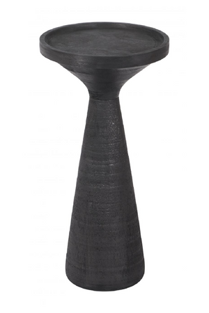 Black Minimalist Wooden Side Table | OROA Modern Omni | Oroa.com