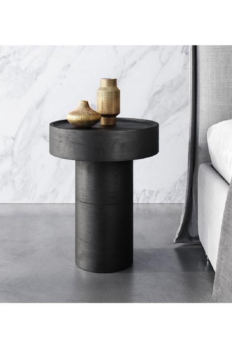 Black Wooden Side Table | OROA Modern Watson | Oroa.com