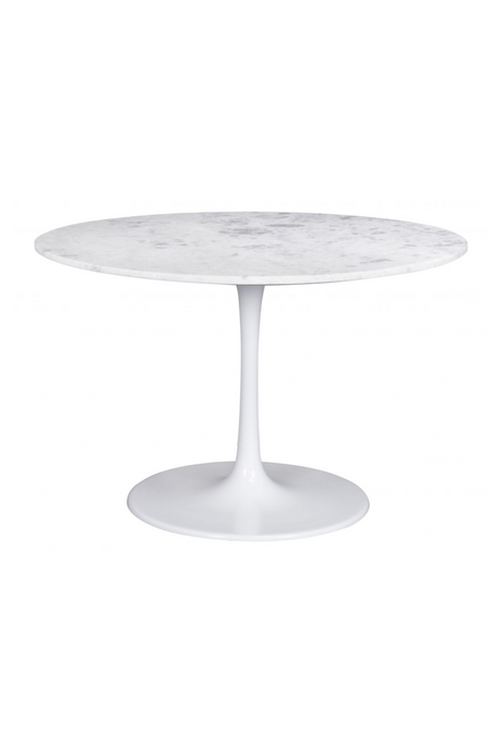 White Pedestal Dining Table | OROA Modern Phoenix | Oroa.com